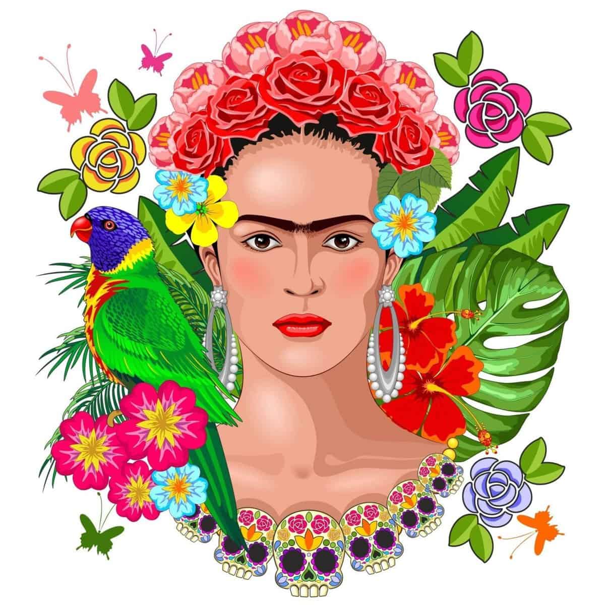 Which are Frida kahlo's most famous paintings