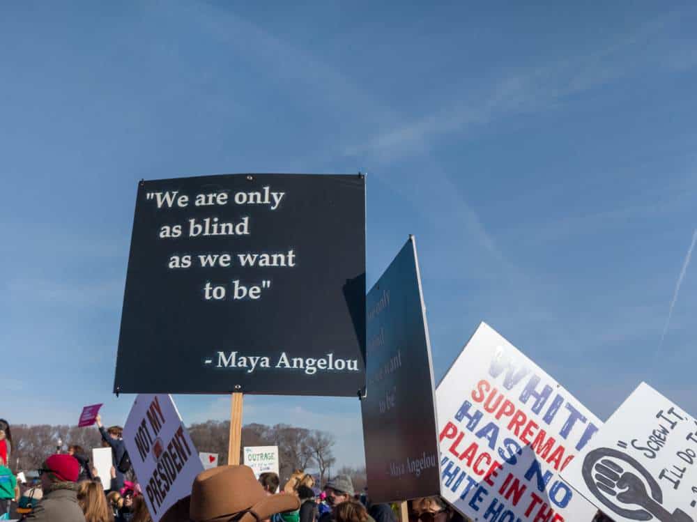 What Did Maya Angelou Fight For
