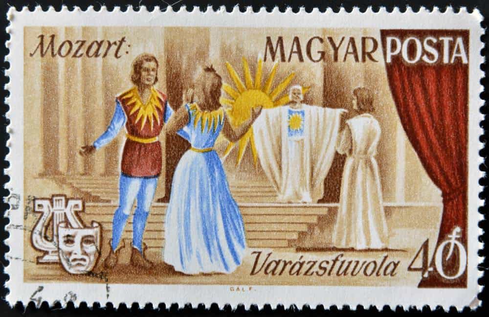 How did mozart compose the magic flute