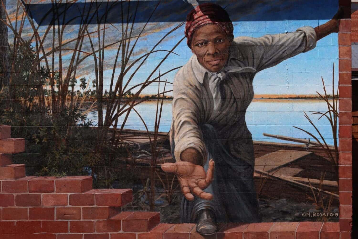 Harriett Tubman mural