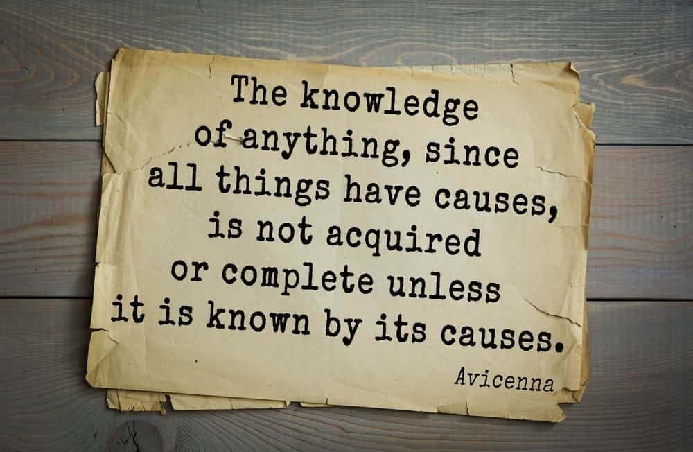 Aphorism by Avicenna